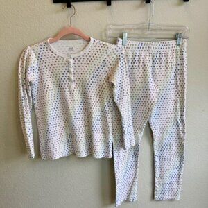 Roller Rabbit Rainbow Heart Print Pajama Set XXS